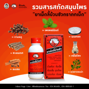 ตัวยาใน ยาเม็ดลี้บ้วนซัว (ตราตกเบ็ด) มีอะไรบ้าง ? รวมสรรพคุณจากตำรับโบราณ